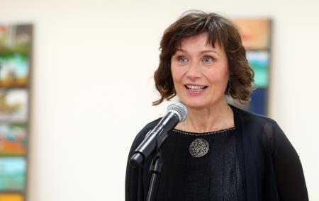 IGOR GORNIK IN OTVORITEV RAZSTAVE 20 FOTO LJUBO VUKELIČ